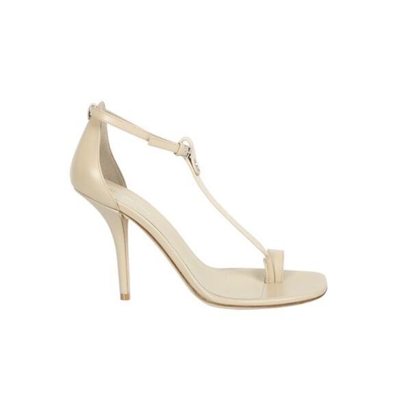 Burberry NWOB Stiletto Thong Sandals in Beige Size EU 38.5/US 8.5 - Picture 2 of 11
